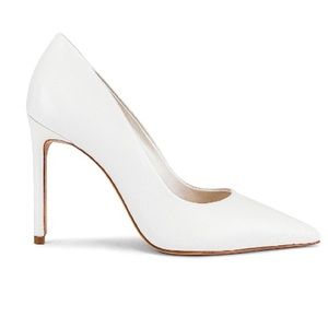 Schutz White Pump Size 8.5